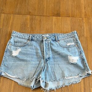 H&M Denim Distressed Women Shorts